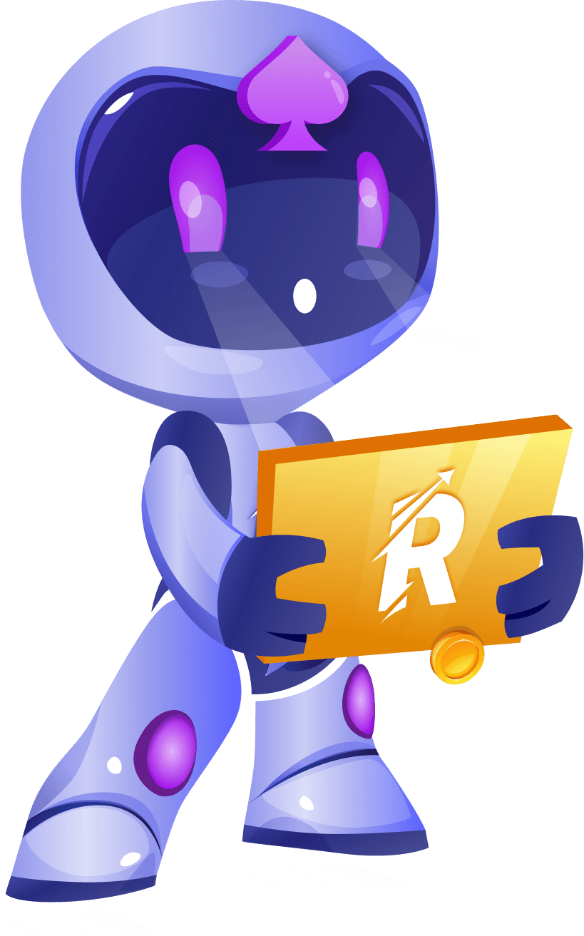 Casino Rank mascot character