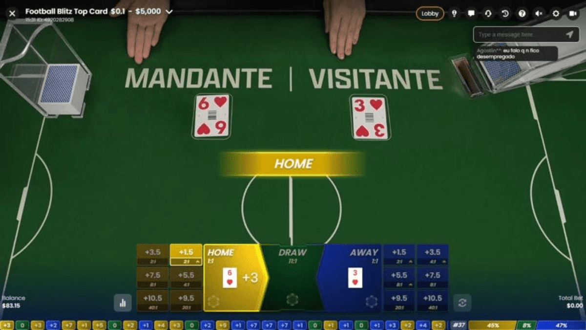 Football live dealer games in casinos