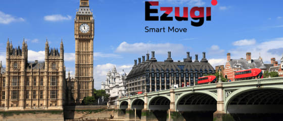 Ezugi bën debutimin në Mbretërinë e Bashkuar me marrëveshjen inxhinierike të Playbook