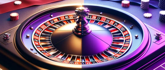 Zgjedhja e njÃ« rulete amerikane ose evropiane nÃ« njÃ« kazino me tregtar tÃ« drejtpÃ«rdrejtÃ«